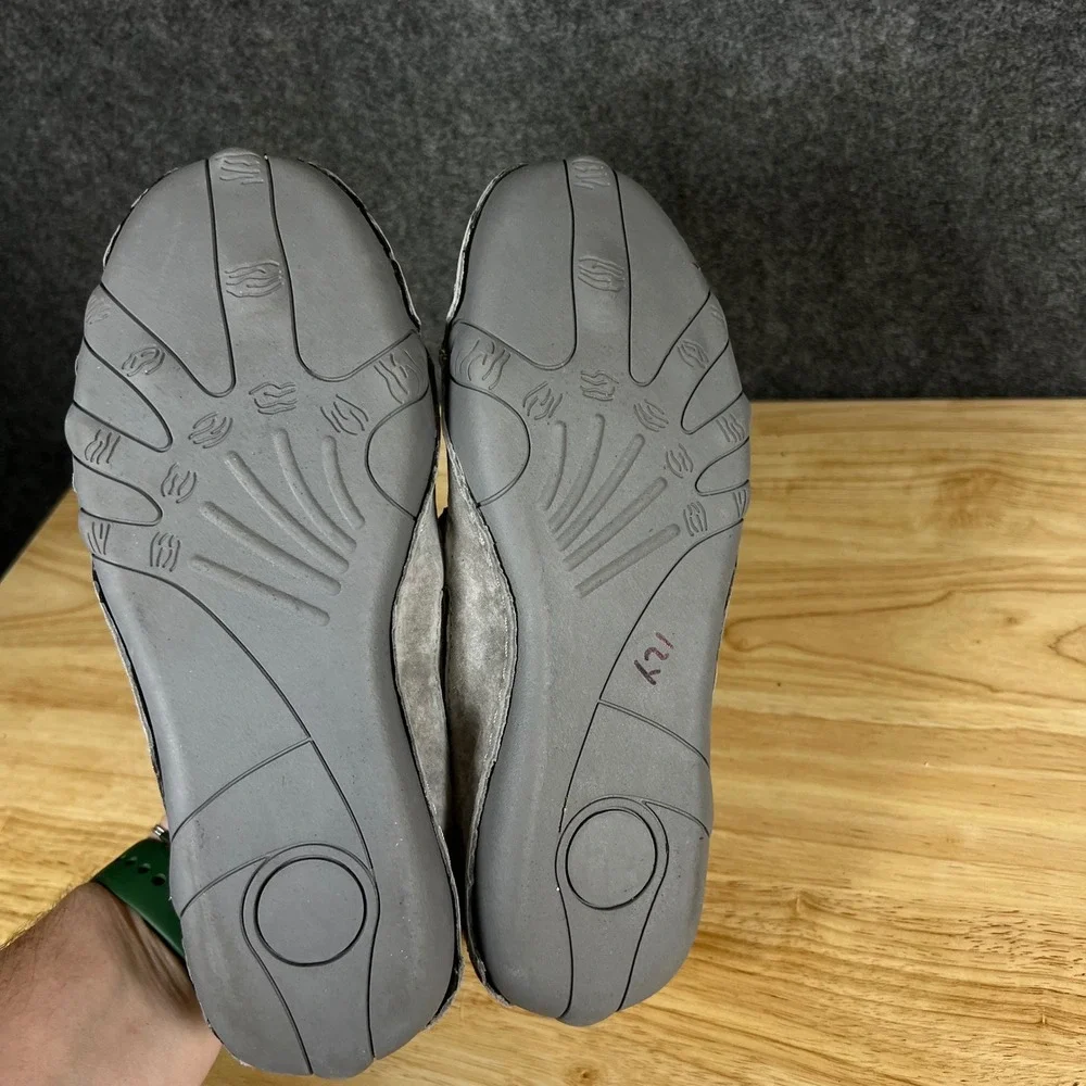 Dbeck Amundsen Grey Suede Handcrafted Casual Outdoor Walking Shoes Size 36